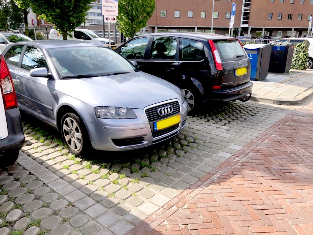 groen parkeren Groningen