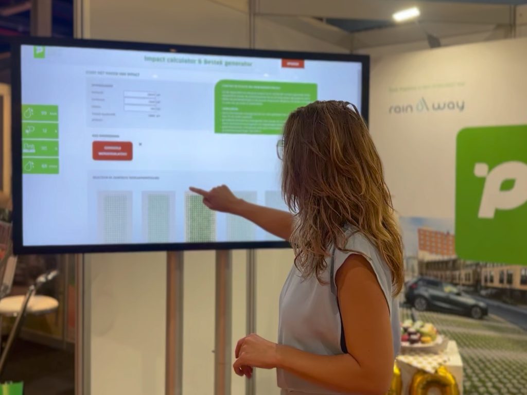 Fien Dekker laat Impact tool Park Positive zien