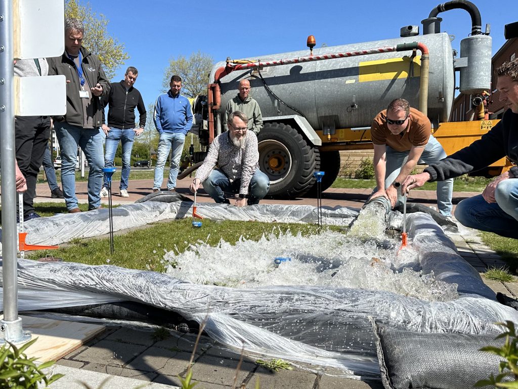 Infiltratiedemonstratie Park Positive Almelo