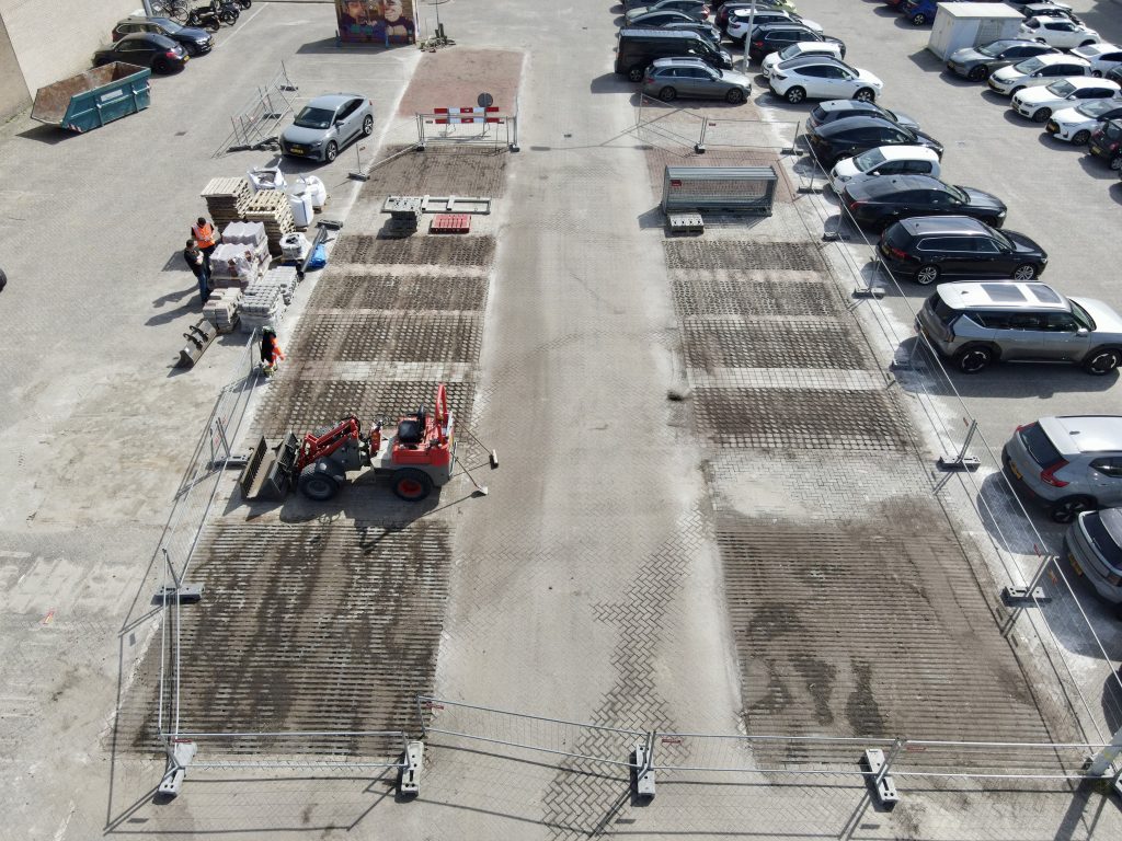 Binckhaven Den Haag Living lab groene parkeerplaatsen
