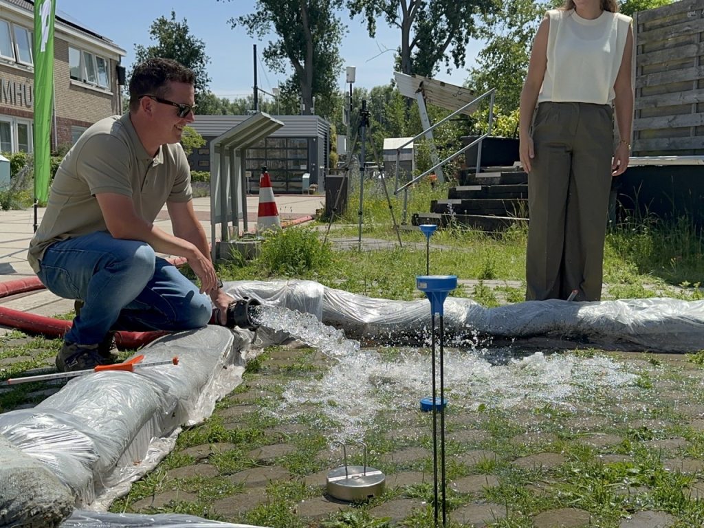 Regenwater infiltratie The Green Village Park Positive